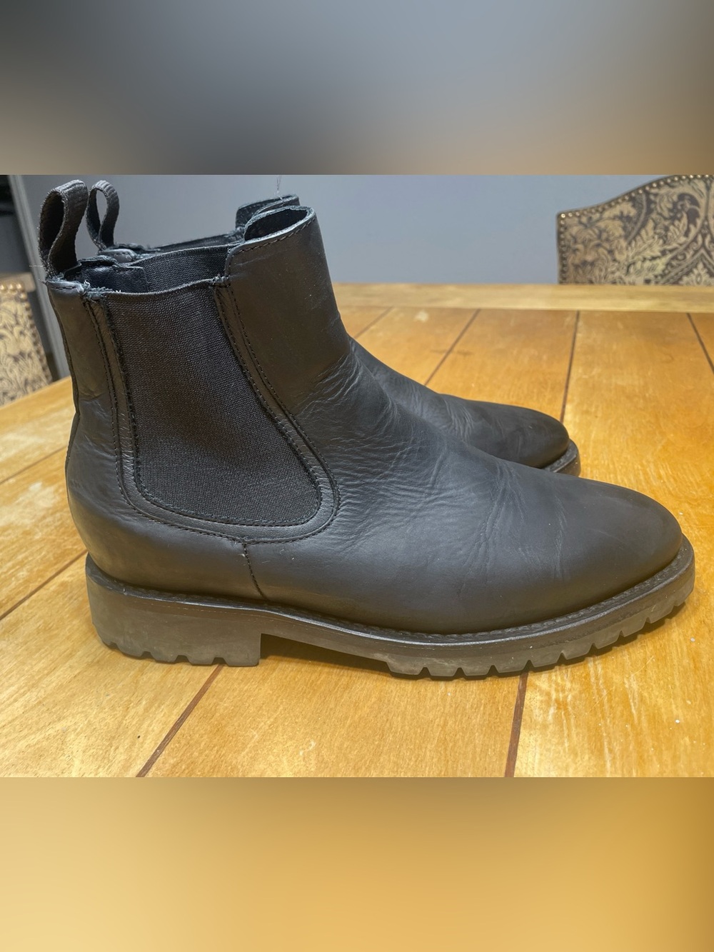 Thursday Boot Co Black Matte Chelsea Legend Boots Size 8.5 Excellent Condition! - Picture 3 of 16